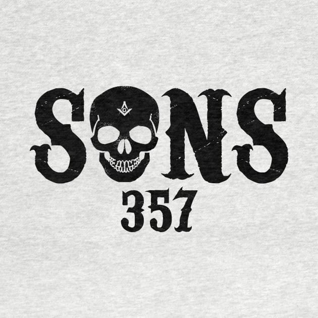 Sons of 357, risen dead, masonic by hclara23